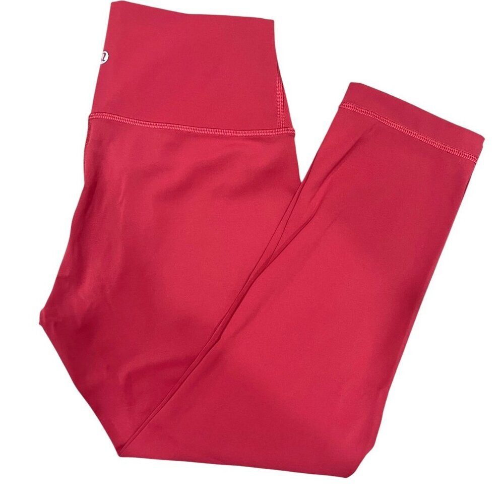 Lululemon Wunder Under Crop High-Rise 21"‎ Vintage Rose W6AGZS